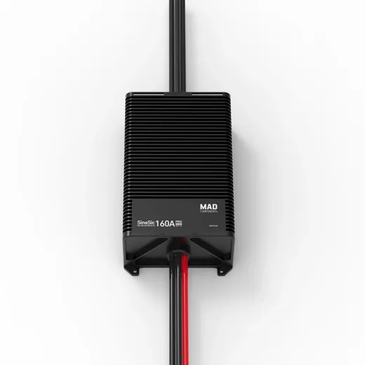 Контроллер скорости MAD SineSic 160A Pro 400V FOC (для пилотируемых и грузовых летательных аппаратов)
