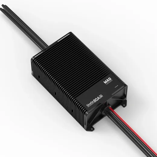 Контроллер скорости MAD SineSic 80A Pro 800V FOC (для пилотируемых и грузовых летательных аппаратов)