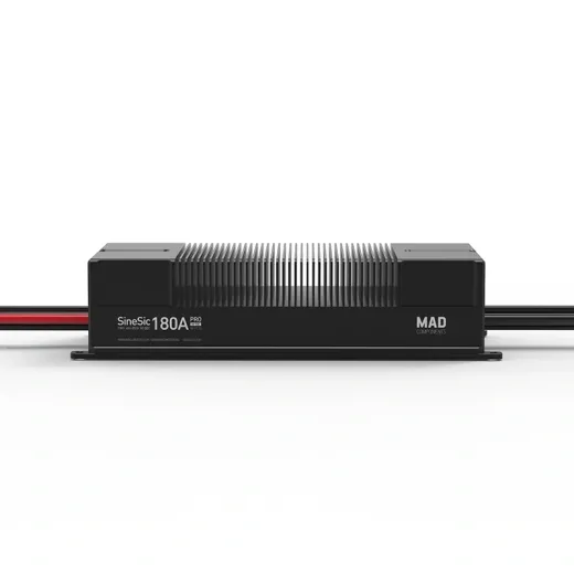 Контроллер скорости MAD SineSic 180A Pro 800V FOC (для пилотируемых и грузовых летательных аппаратов)