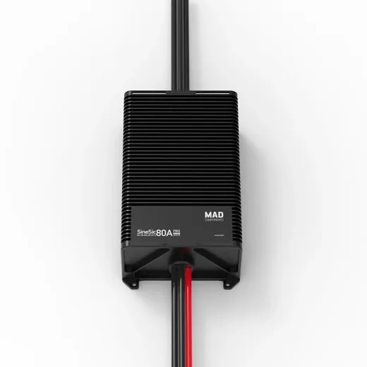 Контроллер скорости MAD SineSic 80A Pro 800V FOC (для пилотируемых и грузовых летательных аппаратов)