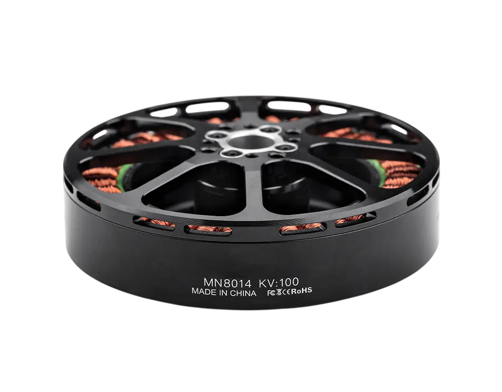 T-Motor MN8014 KV100 Высокоэффективный мотор для многороторных БПЛА с максимальной тягой 13,9 кг