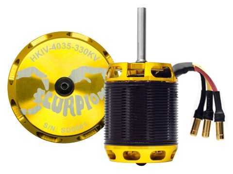 Двигатель Scorpion HKIV-4035-330KV