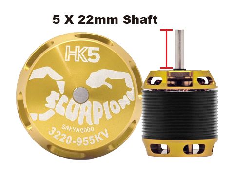 Двигатель Scorpion HK5-3220-955KV