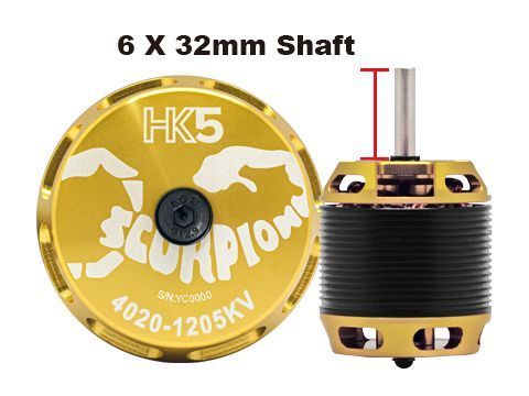Двигатель Scorpion HK5-4020-1205KV