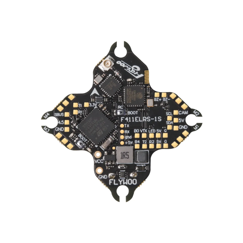 Полетный контроллер и ESC стек GOKU Versatile F411 ELRS 1S 5A AIO V2.0