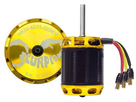 Двигатель Scorpion HKIV-4035-520KV