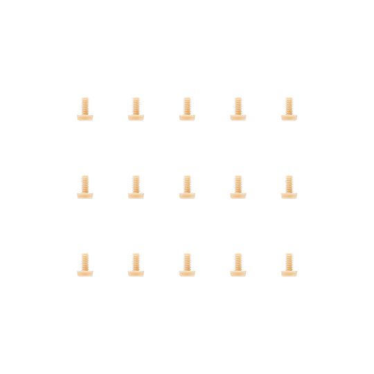 Винты моторные PEEK M1.4×3 (65-75 мм), 15 шт.