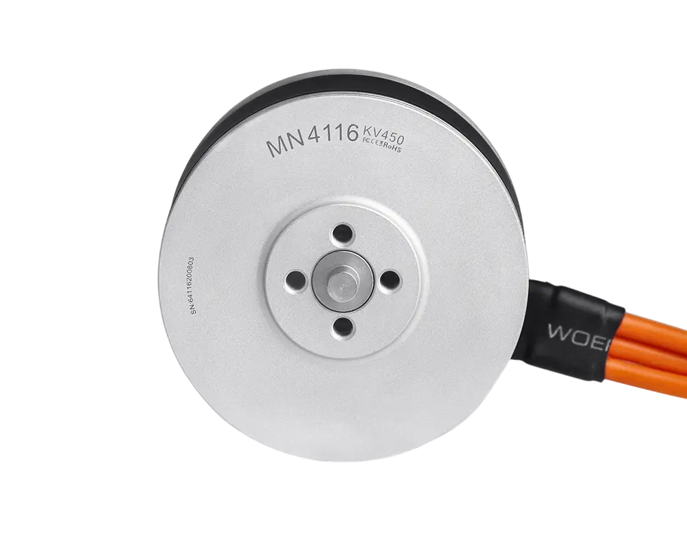 T-MOTOR MN4116 KV450 — энергоэффективный двигатель для БПЛА: мультикоптеров, VTOL и самолётов (fixed-wing).