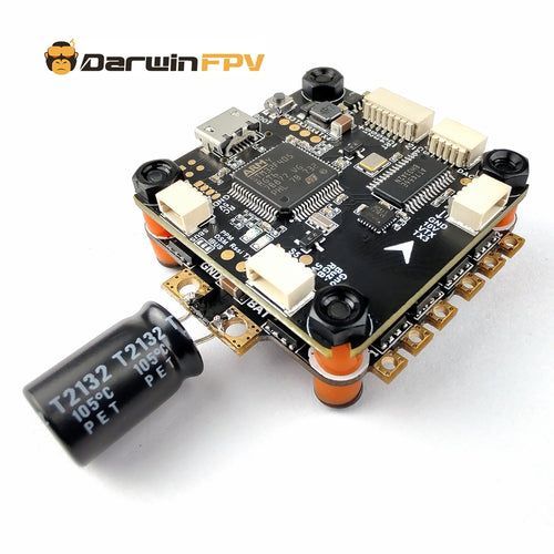 Полетный контроллер и ESC стек DarwinFPV Betaflight F4 50A Stack