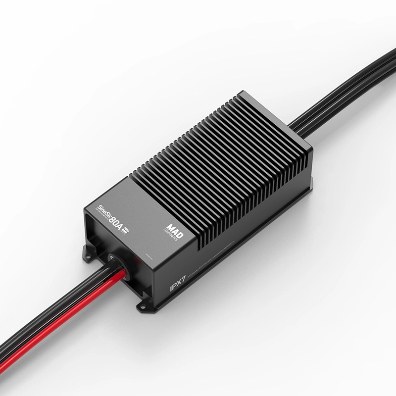 Контроллер скорости MAD SineSic 80A Pro 400V FOC (для пилотируемых и грузовых летательных аппаратов)