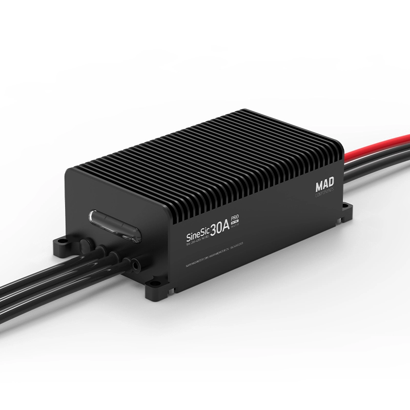 Контроллер скорости MAD SineSic 30A Pro 400V FOC (для пилотируемых и грузовых летательных аппаратов)