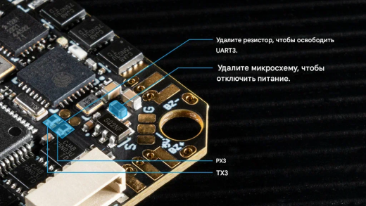 Полетный контроллер BETAFPV F4 2-3S 20A AIO V1
