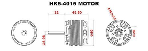 Двигатель Scorpion HK5-4015-1125KV