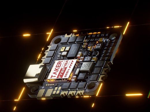 Полетный контроллер GEPRC TAKER F722 45A 32Bit AIO