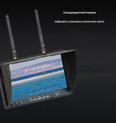 FPV-монитор Foxeer 7" LCD5802D с DVR и Diversity