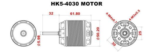Двигатель Scorpion HK5-4030-1005KV