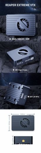 Видеопередатчик Foxeer Reaper 3.3G 4W (40CH)