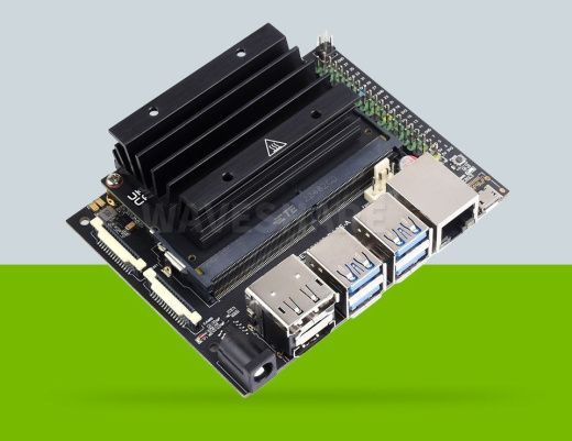 Полный комплект разработчика Jetson Nano Dev Kit E (бинокулярная камера в алюминиевом корпусе)