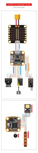 Полетный контроллер Foxeer F722 V3 Mini (BMI270)