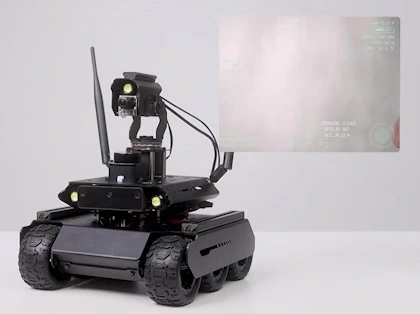 Шестиколёсный робот UGV Rover ROS 2 Kit с ИИ-модулем Jetson Orin Nano 4GB