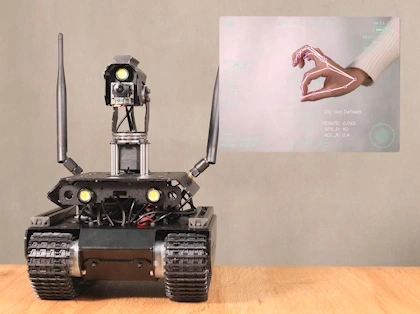 Гусеничный робот UGV Beast PT AI Kit с ИИ-модулем Jetson Orin Nano 4GB