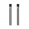 Соединительный провод Flywoo Black XT30U 90mm 18AWG Male (2 шт.) для дрона