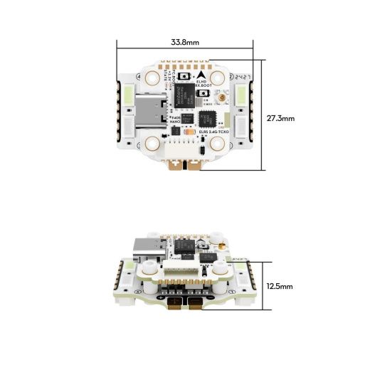 Полетный контроллер и ESC стек GOKU GN405 Nano HD 20A V3