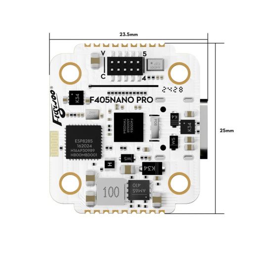 Полетный контроллер и ESC стек GOKU GN405 Nano HD 35A V3