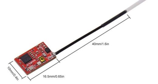 Приемник AC900 Dual Mode (Futaba S-FHSS / FrSky D16)