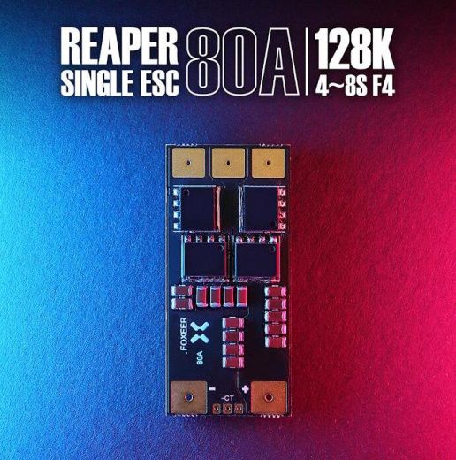 Регулятор оборотов Foxeer Reaper 80A (4-8S, BLHeli32)