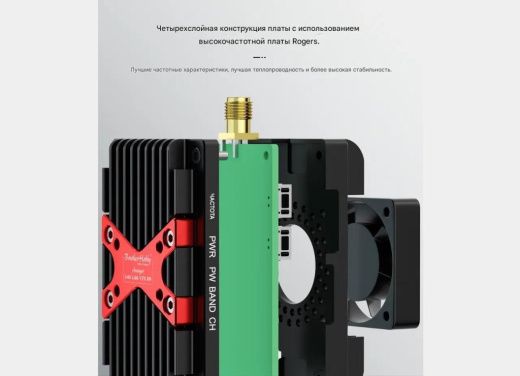 Передатчик Avenger 3–6S 5.8G VTX 8W