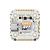 Полетный контроллер и ESC стек GOKU F722 Pro Mini V2 40A 20x20 Stack (8-bit)