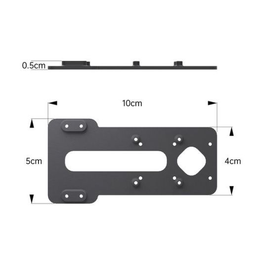 Комплект креплений для подвеса GM3 Gimbal и антенны Walksnail Avatar