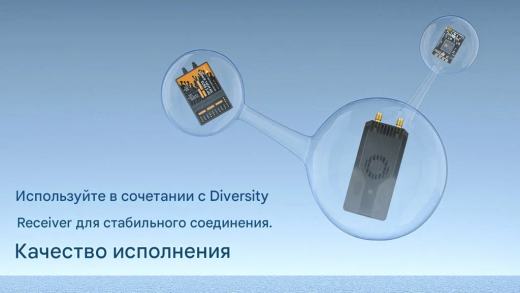 Передатчик BETAFPV SuperG Nano Gemini ELRS (2.4G)