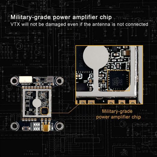 Видеопередатчик DarwinFPV VT5804 HV MAX 5.8G 1W