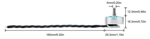 Бесколлекторный мотор BETAFPV Snow 2306 (2500KV)