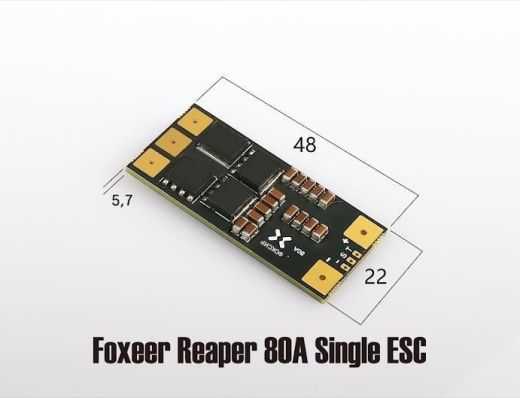 Регулятор оборотов Foxeer Reaper 80A (4-8S, BLHeli32)