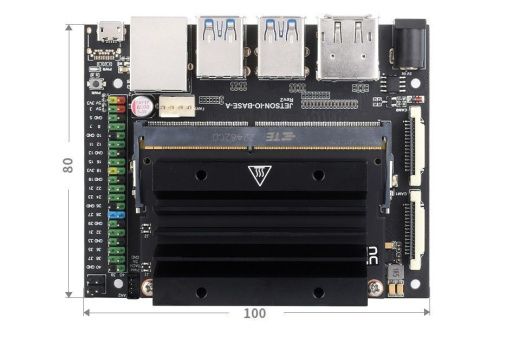 Полный комплект разработчика Jetson Nano Dev Kit E (бинокулярная камера в алюминиевом корпусе)