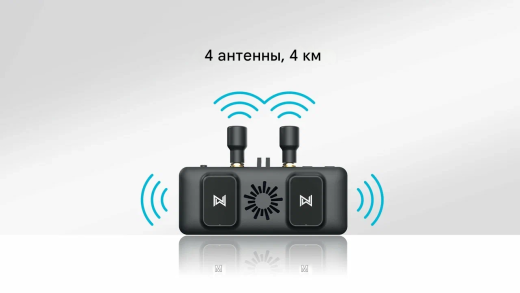 Комплект: внешний видеоприемник Walksnail Avatar FPV VRX и мощная HD-система Avatar GT Kit (2W, Sony Starvis II)