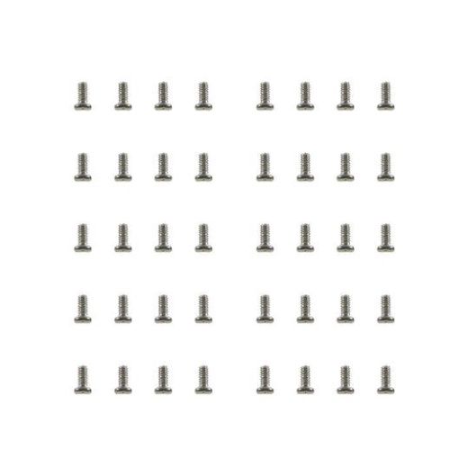 Винты моторные стальные M1.4×3 (0802/1102), Meteor65/75, Air75 II, Cetus Pro, 40 шт.