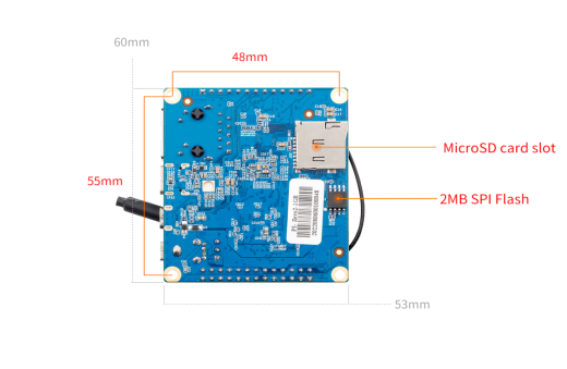 Микрокомпьютер Orange Pi Zero2