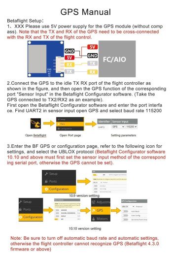 GPS-модуль DarwinFPV GM8 Anti-Interference Drone GPS