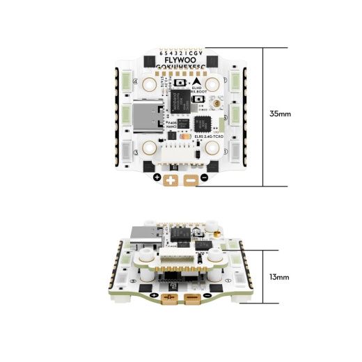 Полетный контроллер и ESC стек GOKU GN405 Nano HD 35A V3