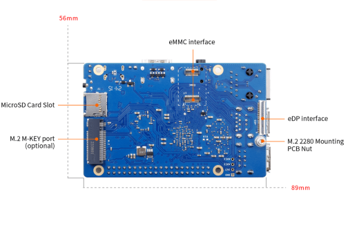 Микрокомпьютер Orange Pi 3B