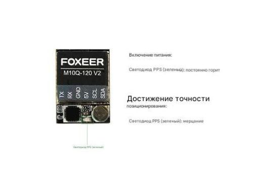 GPS-модуль Foxeer M10Q-120 V2