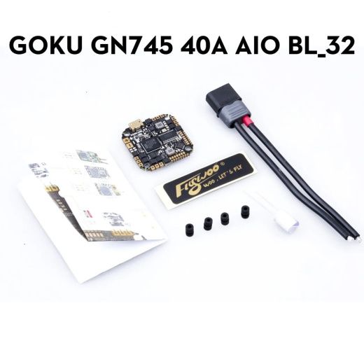 Полетный контроллер и ESC стек GOKU F405 1-2S 12A AIO без приемника (ICM42688)