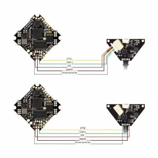 Камера BETAFPV A01 + VTX 5.8G (Беспаечное подключение)