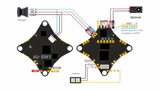 Полетный контроллер BETAFPV Air Brushless 5IN1