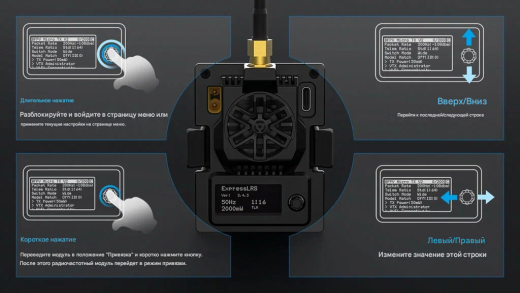 Передатчик BETAFPV Micro TX V2 ELRS (868 МГц)