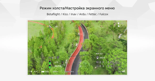 Цифровой HD-комплект Walksnail Avatar HD Nano Kit V3 (32 ГБ, 4:3 сенсор, кабель 9 см)